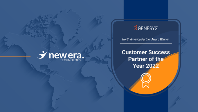 New Era Technology Named North American Customer Success Partner of the Year by Genesys