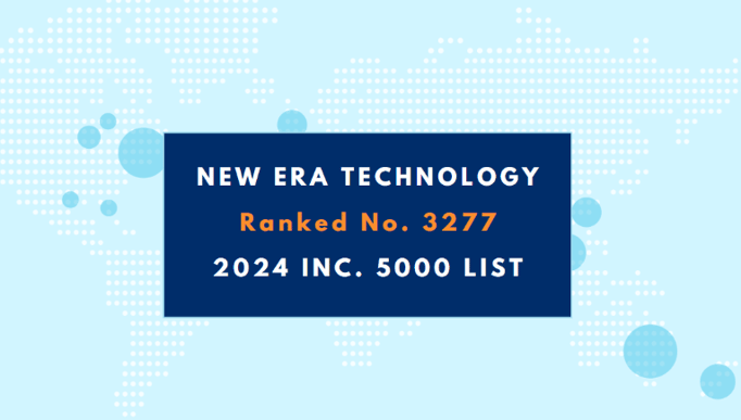 New Era Technology Awarded on Inc. 5000 2024 List
